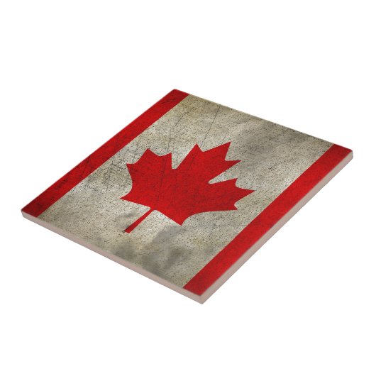  Maple Leaf Canadese vlag Tegeltje (Zijkant)