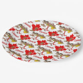 Maple Leaf Canadian 150 Jubileum Papieren Bordje (Gekanteld)