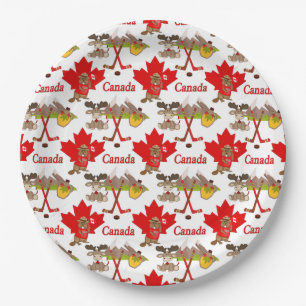 Maple Leaf Canadian 150 Jubileum Papieren Bordje