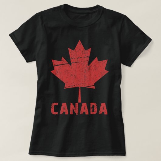 Maple Leaf Canadian Flag Canada Day 2022.png T-shirt (Design voorkant)