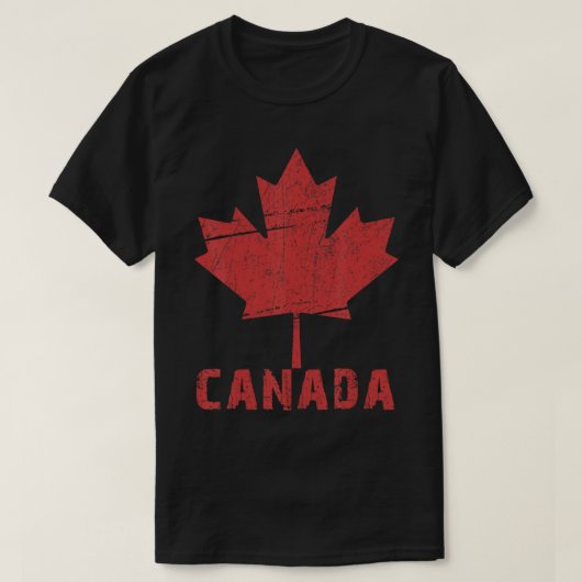 Maple Leaf Canadian Flag Canada Day 2022.png T-shirt (Design voorkant)