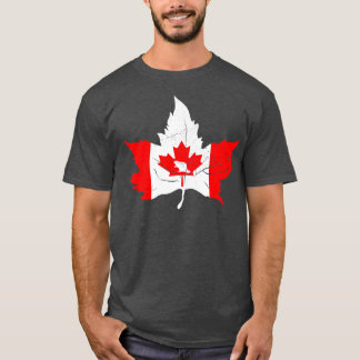 Maple Leaf Canadian Flag Canada Day 2023 T-shirt