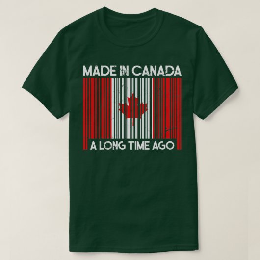 Maple Leaf Canadian Flag Canada T-shirt (Design voorkant)