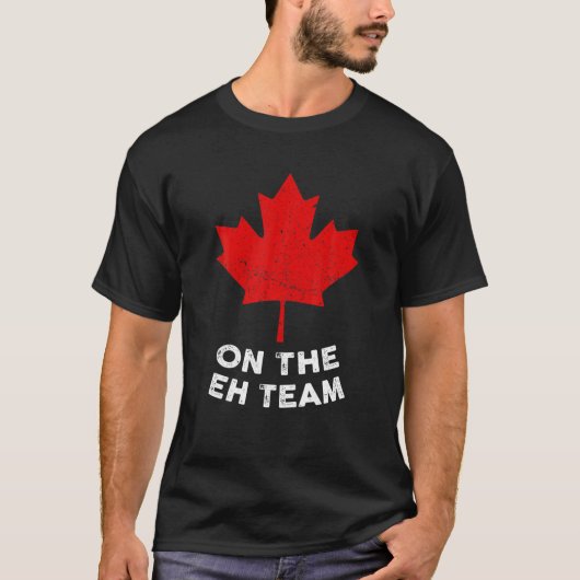 Maple Leaf Canadian Flag Symbool Canada Country ka T-shirt (Voorkant)