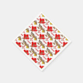 Maple Leaf Canadian Servetten (Hoek)