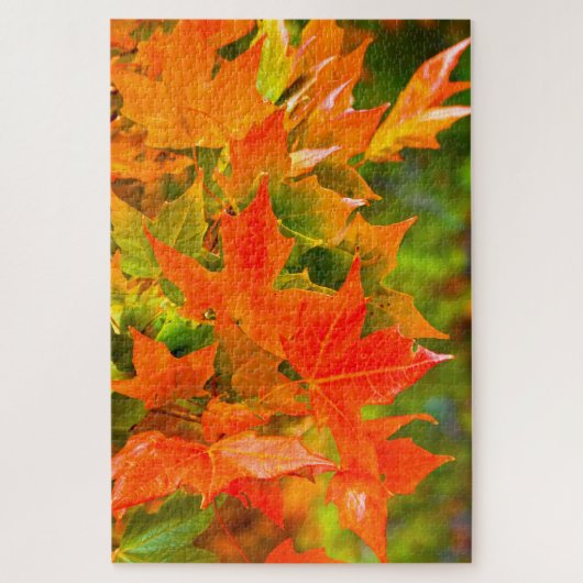 Maple Leaf Dance Legpuzzel (Verticaal)