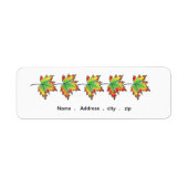 Maple Leaf Etiket (Voorkant)