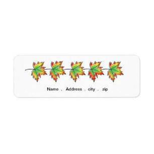 Maple Leaf Etiket