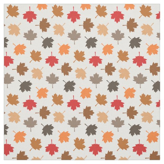 Maple Leaf Fabric Stof (Swatch)