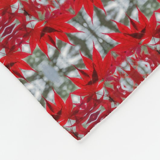 Maple Leaf Fleece Blanket (Hoek)