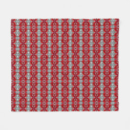 Maple Leaf Fleece Blanket Deken