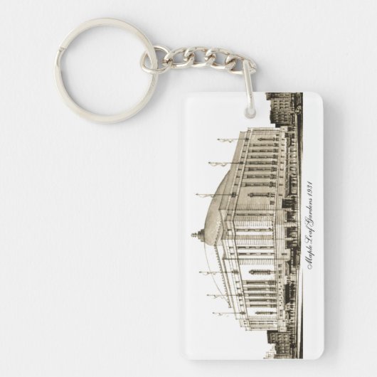 Maple Leaf Gardens 1931 Sleutelhanger (Voorkant)