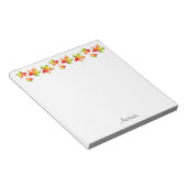 Maple Leaf Garland Coffee Mok Notitieblok (Schuin)