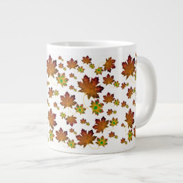 Maple Leaf Herfst Grote Koffiekop