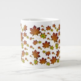 Maple Leaf Herfst Grote Koffiekop