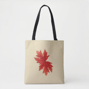 Maple Leaf Herfst Herfst Kleur Tote Bag