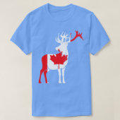Maple Leaf Herten Canada T-shirt (Design voorkant)