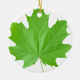 Maple Leaf Keramisch Ornament