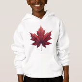 Maple Leaf Kids Hoodie, Apparel, Fall Clothing (Voorkant)