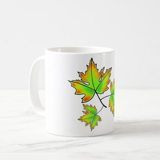 Maple Leaf Koffiemok (Voorkant links)