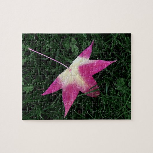 Maple Leaf Legpuzzel (Horizontaal)