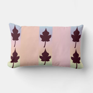 Maple Leaf met regenboog - Kussen