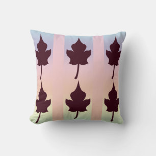 Maple Leaf met regenboog - Kussen