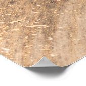 Maple Leaf minimalistische herfst foto Poster (Hoek)