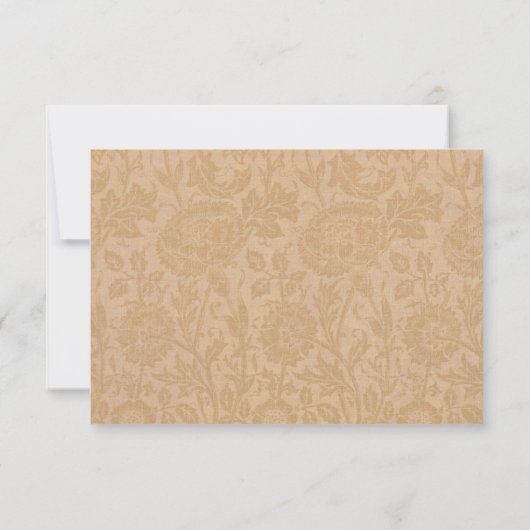 Maple Leaf Monogrammed RSVP (Achterkant)