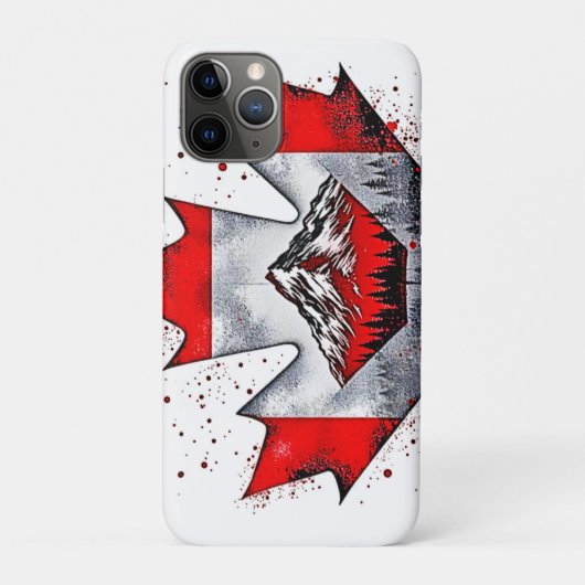 Maple Leaf Mountain Soul Case-Mate iPhone Case (Achterkant)