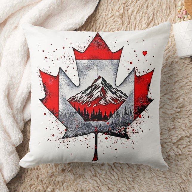 Maple Leaf Mountain Soul Kussen (Deken)