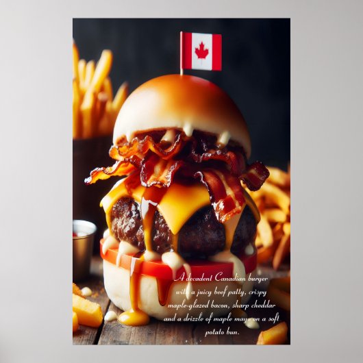Maple Leaf Munchies: Canadese klassieker 24x36 Poster (Voorkant)