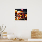 Maple Leaf Munchies: Canadese klassieker Poster (Keuken)