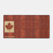 Maple Leaf on Inner Birch Bark Bureaumat (Voorkant)