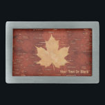 Maple Leaf on Inner Birch Bark Gesp<br><div class="desc">Een digitale recreatie van een bladsilhouet van de Maple (Acer spp.), die wordt gevormd door het roodbaarse buitenoppervlak aan de achterkant van de berk zorgvuldig af te schrapen om de lichtere, geelachtige laag onder de kieuwzijde te laten zien. Dit is een traditioneel ambacht onder inheemse Amerikanen/Eerste Naties in het noorden...</div>