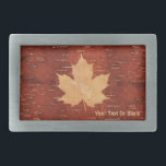 Maple Leaf on Inner Birch Bark Gesp<br><div class="desc">Een digitale recreatie van een bladsilhouet van de Maple (Acer spp.), die wordt gevormd door het roodbaarse buitenoppervlak aan de achterkant van de berk zorgvuldig af te schrapen om de lichtere, geelachtige laag onder de kieuwzijde te laten zien. Dit is een traditioneel ambacht onder inheemse Amerikanen/Eerste Naties in het noorden...</div>