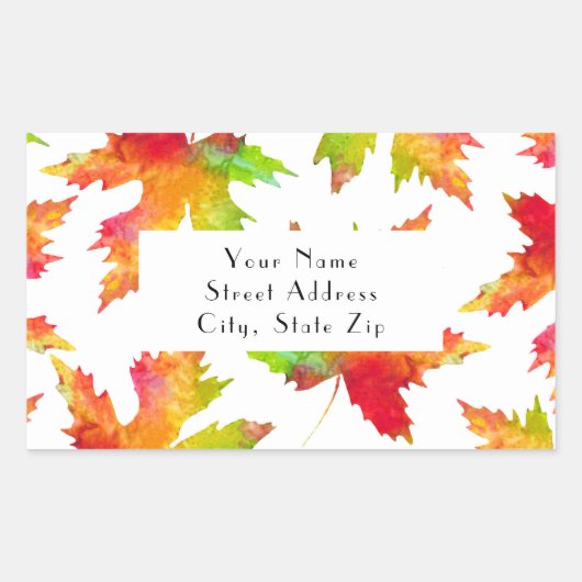 Maple Leaf Patroon 2 labels (Voorkant)