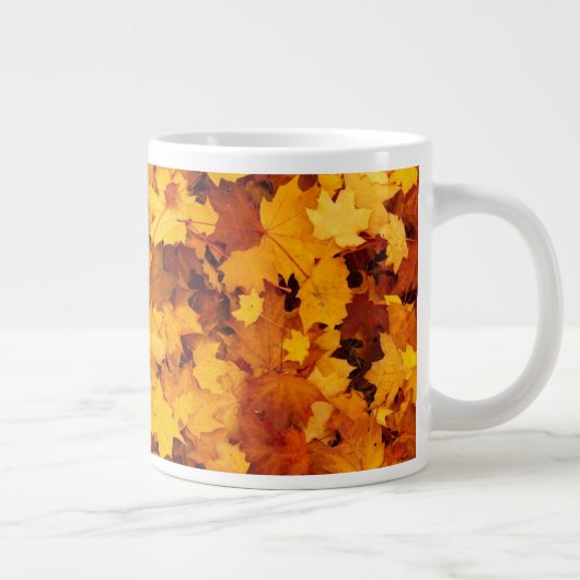 Maple Leaf Pattern-25877 Grote Koffiekop (Rechts)