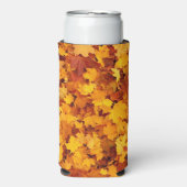 Maple Leaf Pattern-25877 Seltzer Blikjeskoeler (Seltzer Voorkant)