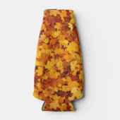 Maple Leaf Pattern-25877 Thermal Wine Tumbler Flesjeskoeler (Voorkant)