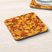 Maple Leaf Pattern Bier Onderzetter (Linkerzijde)