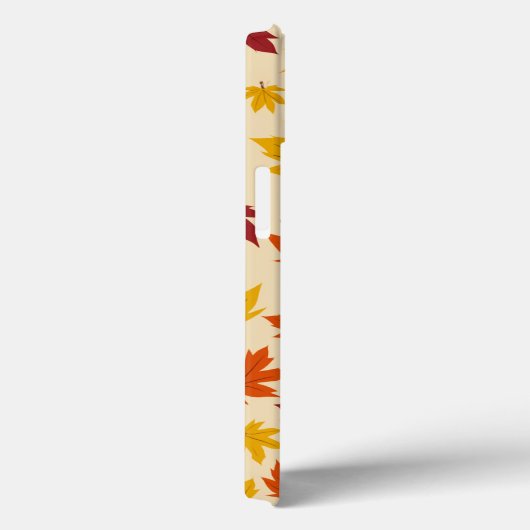 Maple leaf pattern design iphone 13 hoesje (Achterkant / Rechts)