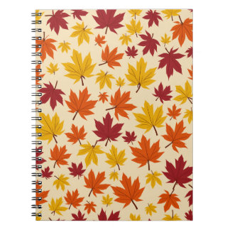 Maple Leaf Pattern Design notitieboek