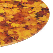 Maple Leaf Pattern Design Snijplank (Hoek)