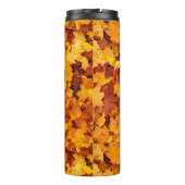 Maple Leaf Pattern Design Thermosbeker (Achterkant)