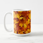Maple Leaf Pattern Koffiemok (Links)