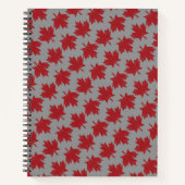 Maple Leaf Pattern Notitieboek (Voorkant)