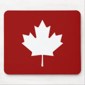 Maple Leaf Pictogram Mousepad Muismat (Voorkant)