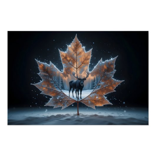 Maple Leaf Portal Perfect Poster (Voorkant)