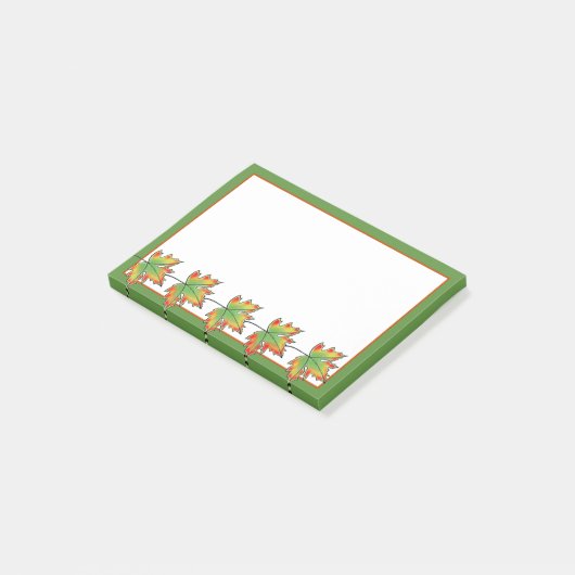 Maple Leaf Post-it® Notes (Schuin)